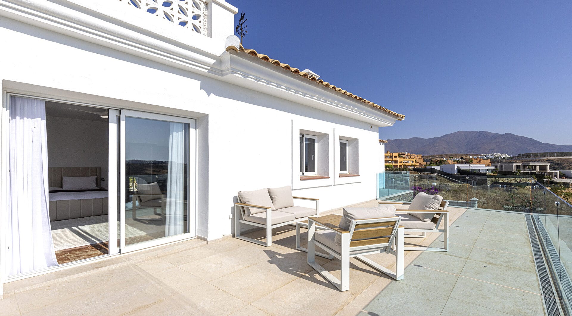 Modern Mediterranean Haven with Infinity Pool &amp; Impressive Panoramic Views