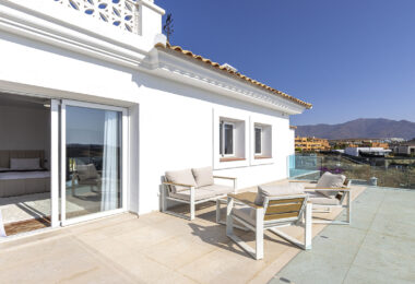 Modern Mediterranean Haven with Infinity Pool &amp; Impressive Panoramic Views