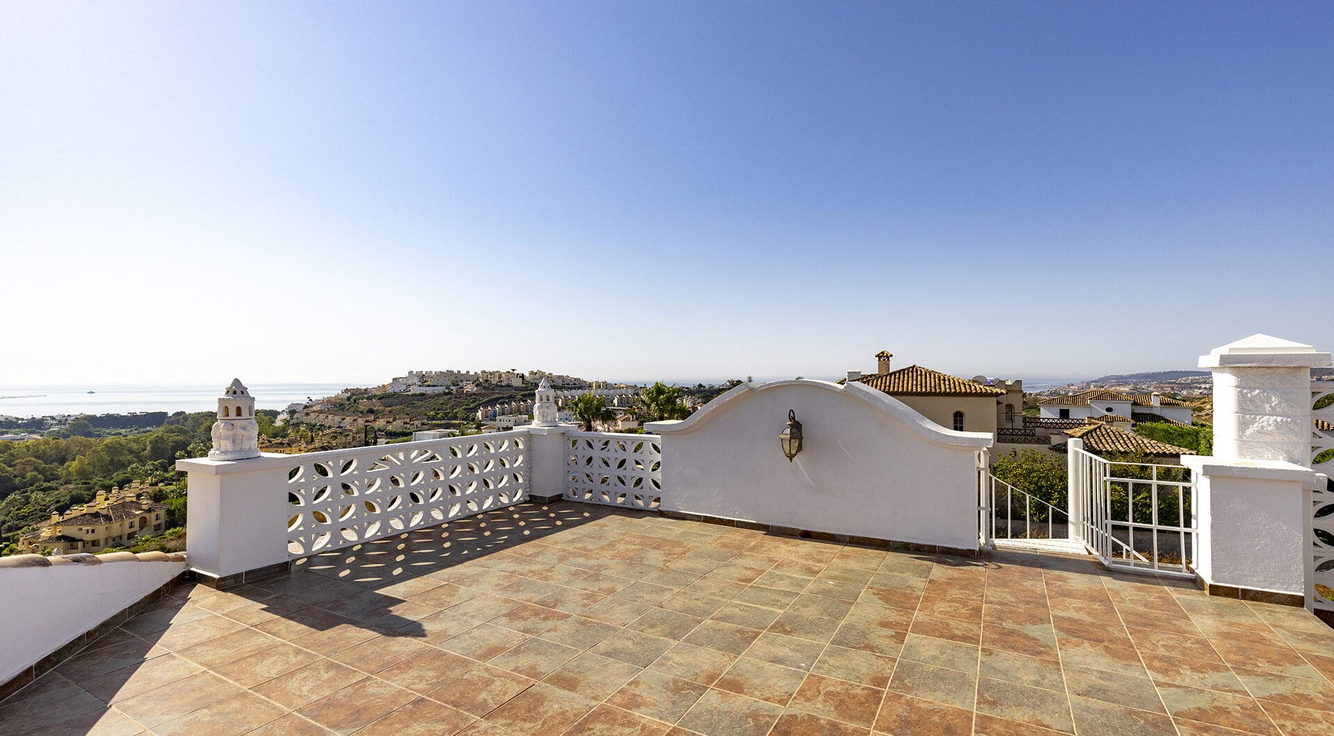 Modern Mediterranean Haven with Infinity Pool &amp; Impressive Panoramic Views