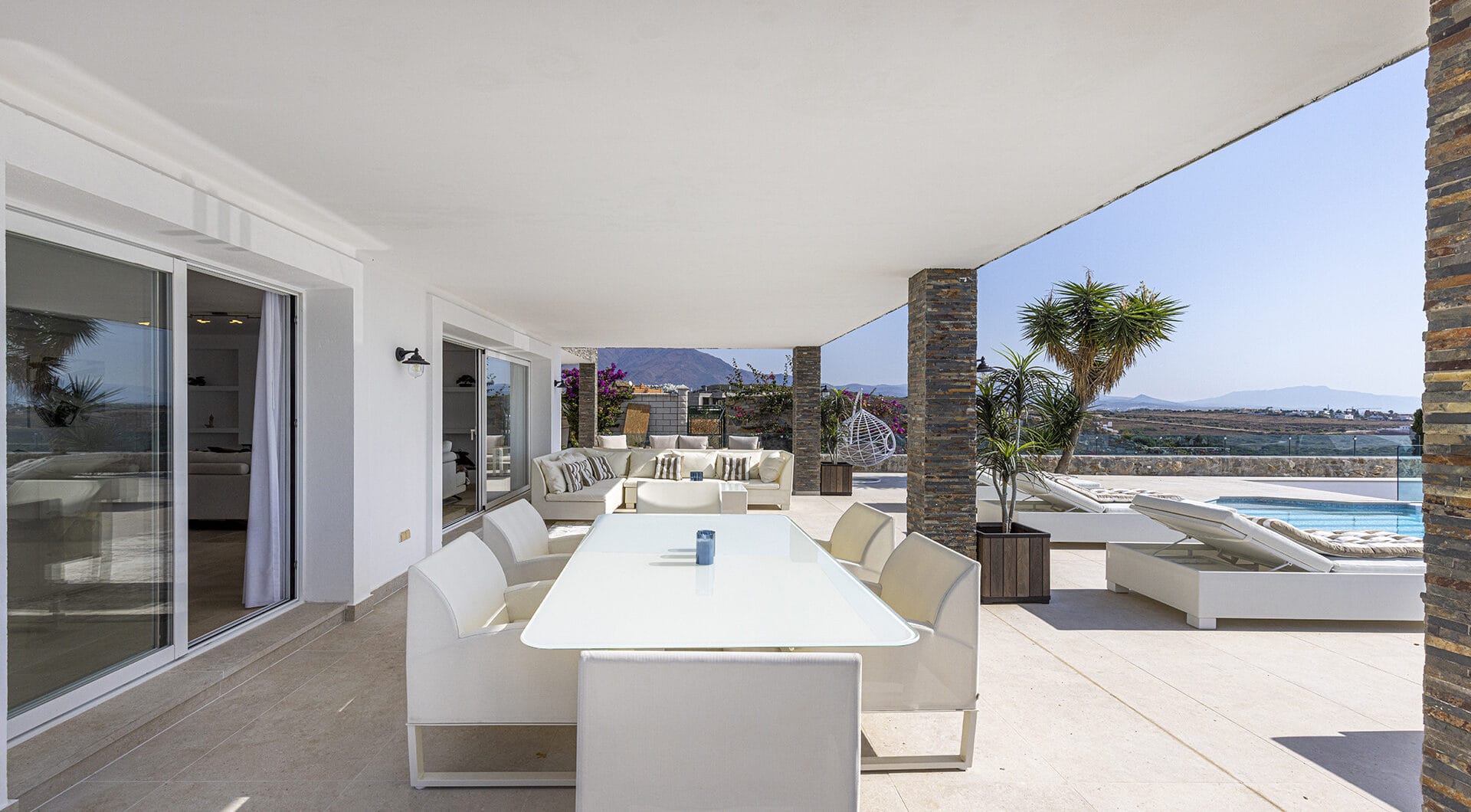 Modern Mediterranean Haven with Infinity Pool &amp; Impressive Panoramic Views
