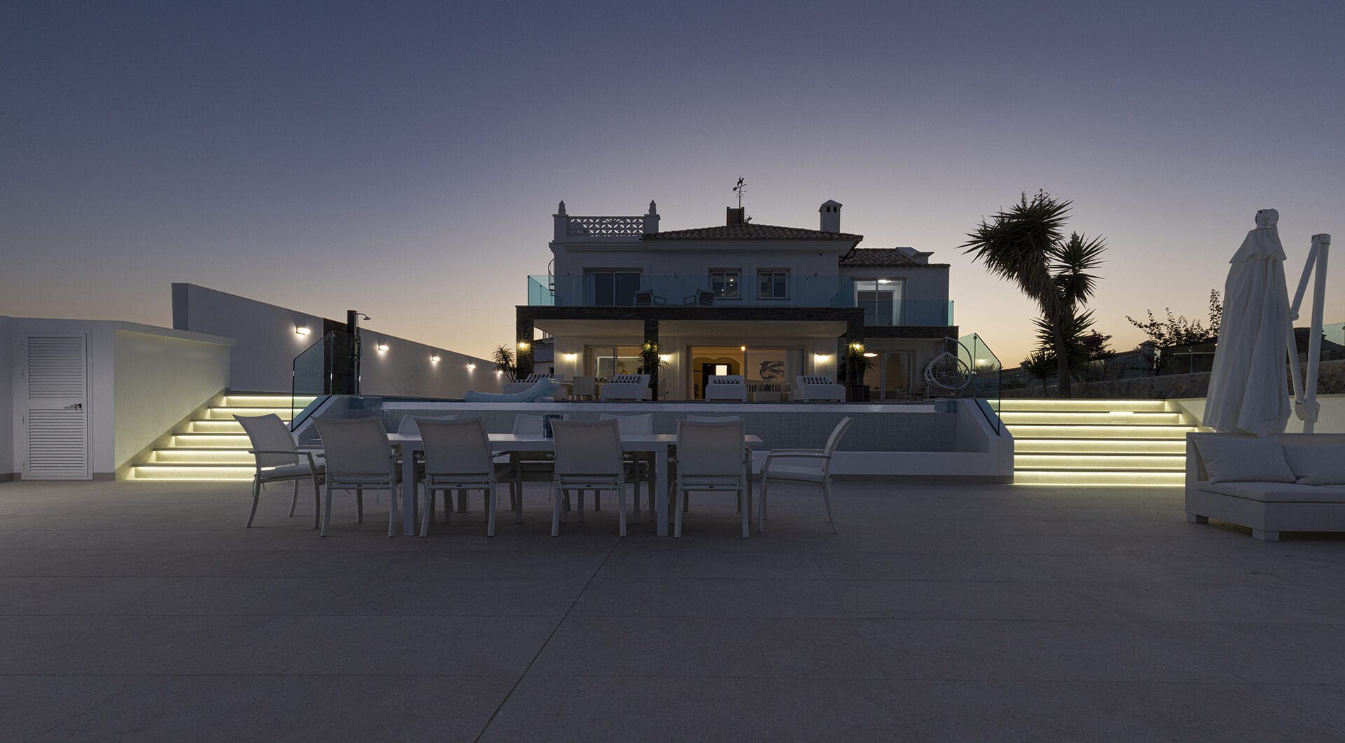 Modern Mediterranean Haven with Infinity Pool &amp; Impressive Panoramic Views