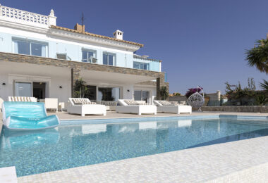 Modern Mediterranean Haven with Infinity Pool &amp; Impressive Panoramic Views