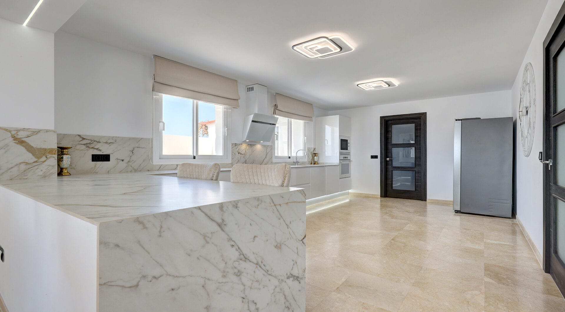 Modern Mediterranean Haven with Infinity Pool &amp; Impressive Panoramic Views
