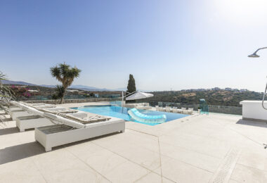 Modern Mediterranean Haven with Infinity Pool &amp; Impressive Panoramic Views