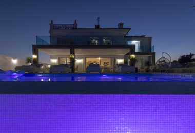 Modern Mediterranean Haven with Infinity Pool &amp; Impressive Panoramic Views