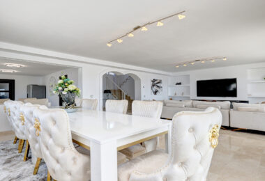 Modern Mediterranean Haven with Infinity Pool &amp; Impressive Panoramic Views