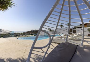 Modern Mediterranean Haven with Infinity Pool &amp; Impressive Panoramic Views