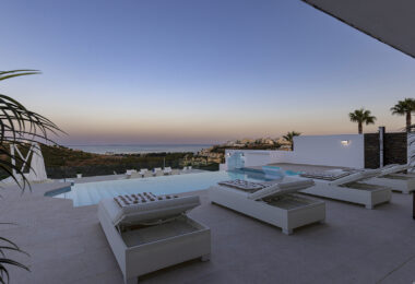 Modern Mediterranean Haven with Infinity Pool &amp; Impressive Panoramic Views