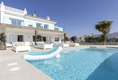 Modern Mediterranean Haven with Infinity Pool &amp; Impressive Panoramic Views