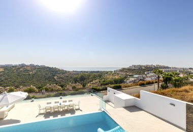 Modern Mediterranean Haven with Infinity Pool &amp; Impressive Panoramic Views