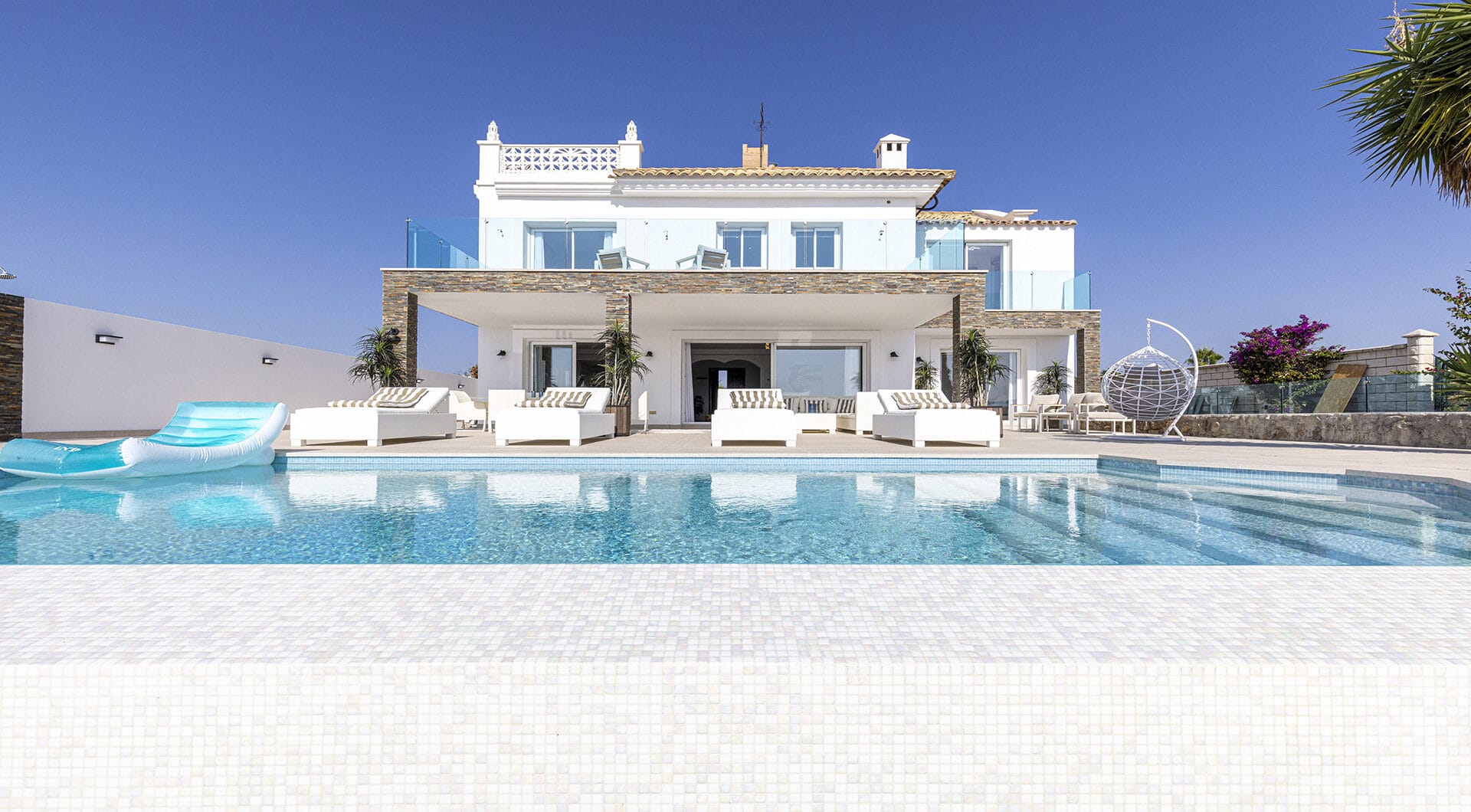 Modern Mediterranean Haven with Infinity Pool &amp; Impressive Panoramic Views