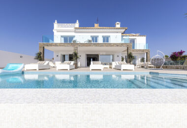 Modern Mediterranean Haven with Infinity Pool &amp; Impressive Panoramic Views