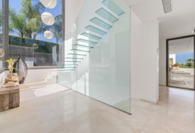 Contemporary Masterpiece with Pool &amp; Tennis Court in La Cerquilla, Nueva Andalucía