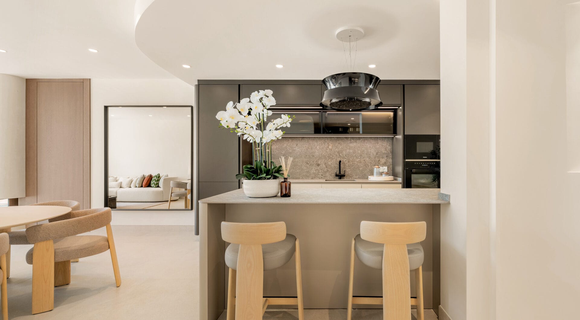 Stunning south-facing three bedroom penthouse located in the exclusive gated community of Bahia Del Velerin, Estepona.