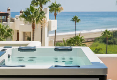Stunning south-facing three bedroom penthouse located in the exclusive gated community of Bahia Del Velerin, Estepona.