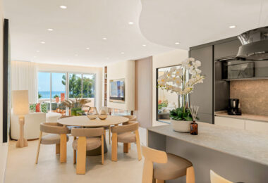 Stunning south-facing three bedroom penthouse located in the exclusive gated community of Bahia Del Velerin, Estepona.