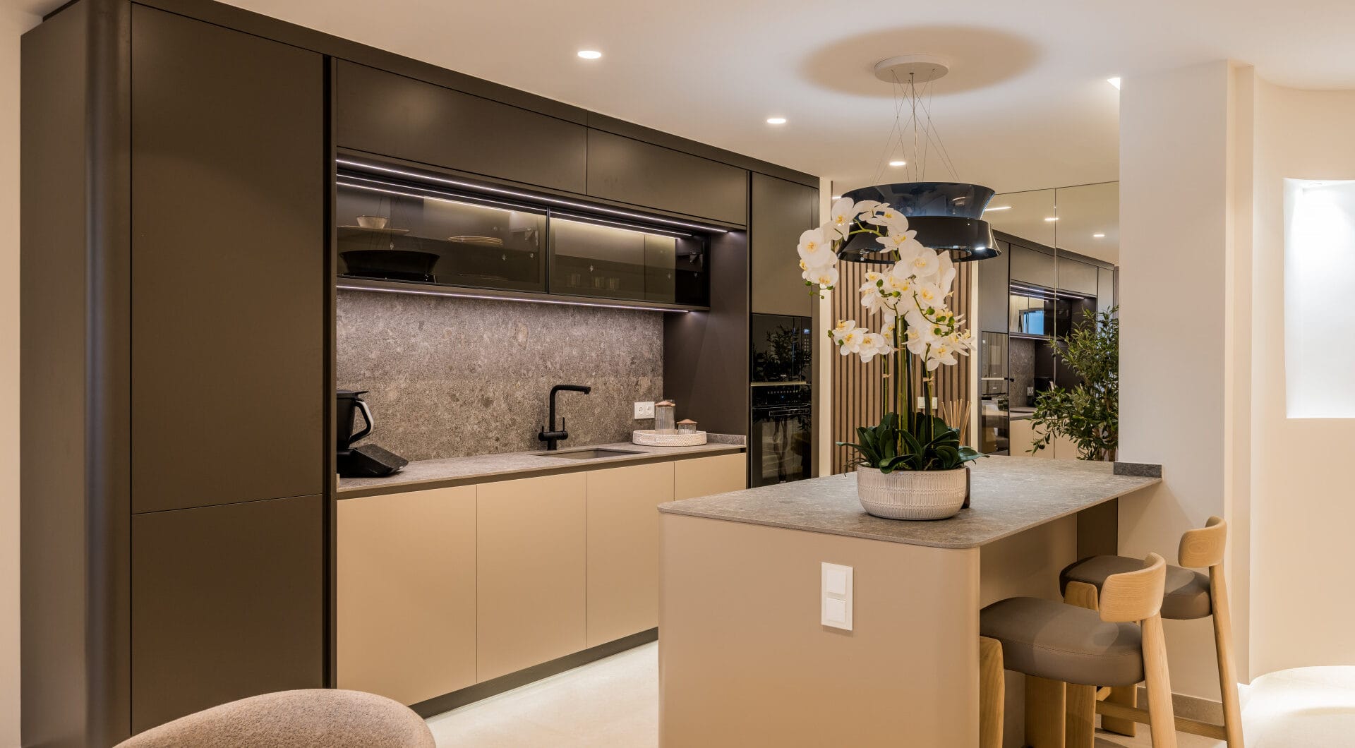 Stunning south-facing three bedroom penthouse located in the exclusive gated community of Bahia Del Velerin, Estepona.