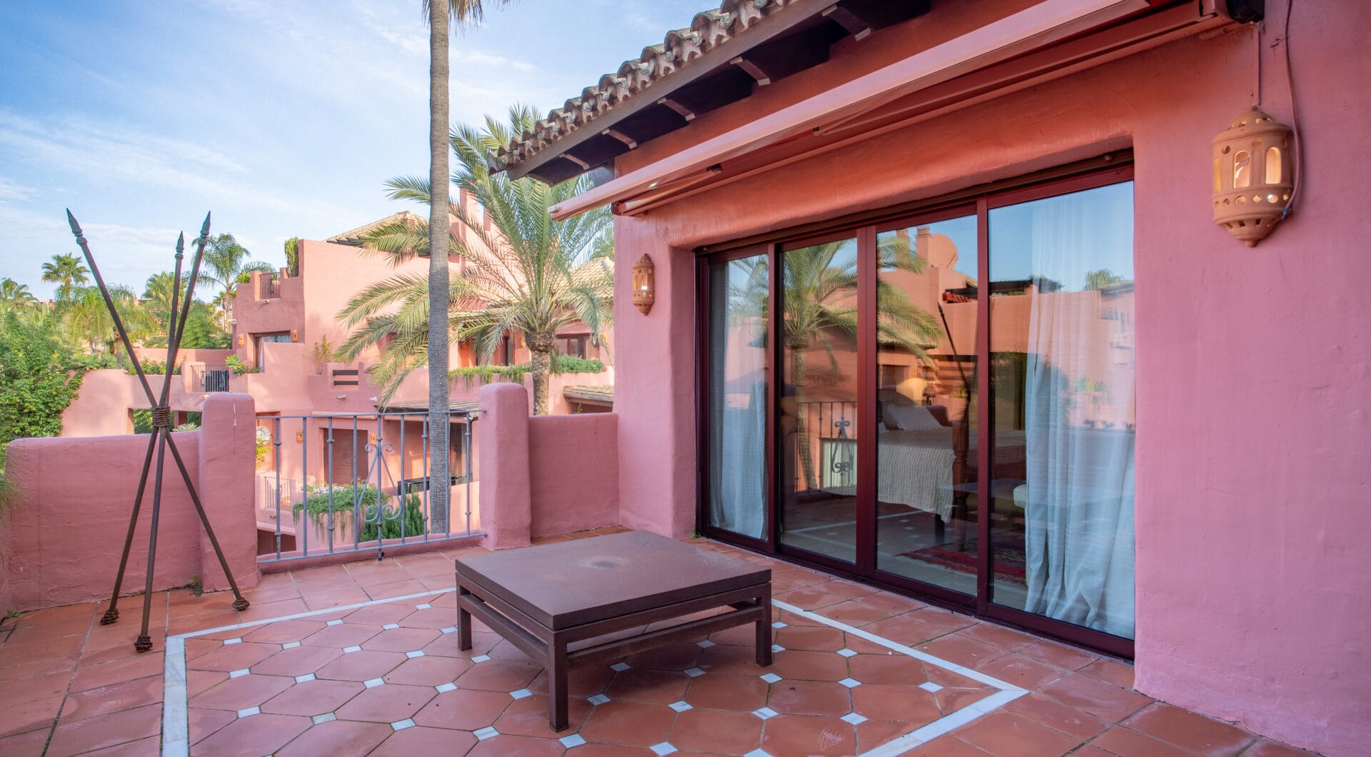 Impressive three bedroom south facing duplex penthouse in the prestigious and gated beachfront community Menara Beach with sea views