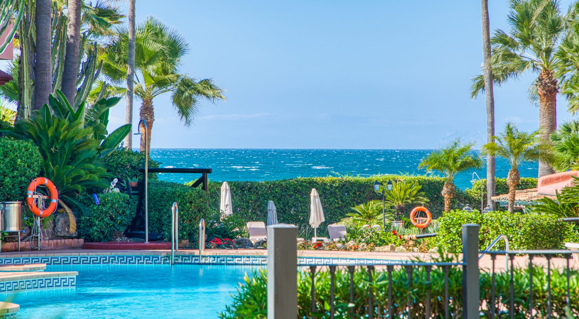 Impressive three bedroom south facing duplex penthouse in the prestigious and gated beachfront community Menara Beach with sea views
