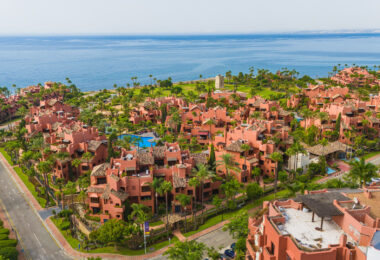 Impressive three bedroom south facing duplex penthouse in the prestigious and gated beachfront community Menara Beach with sea views