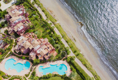 Impressive three bedroom south facing duplex penthouse in the prestigious and gated beachfront community Menara Beach with sea views