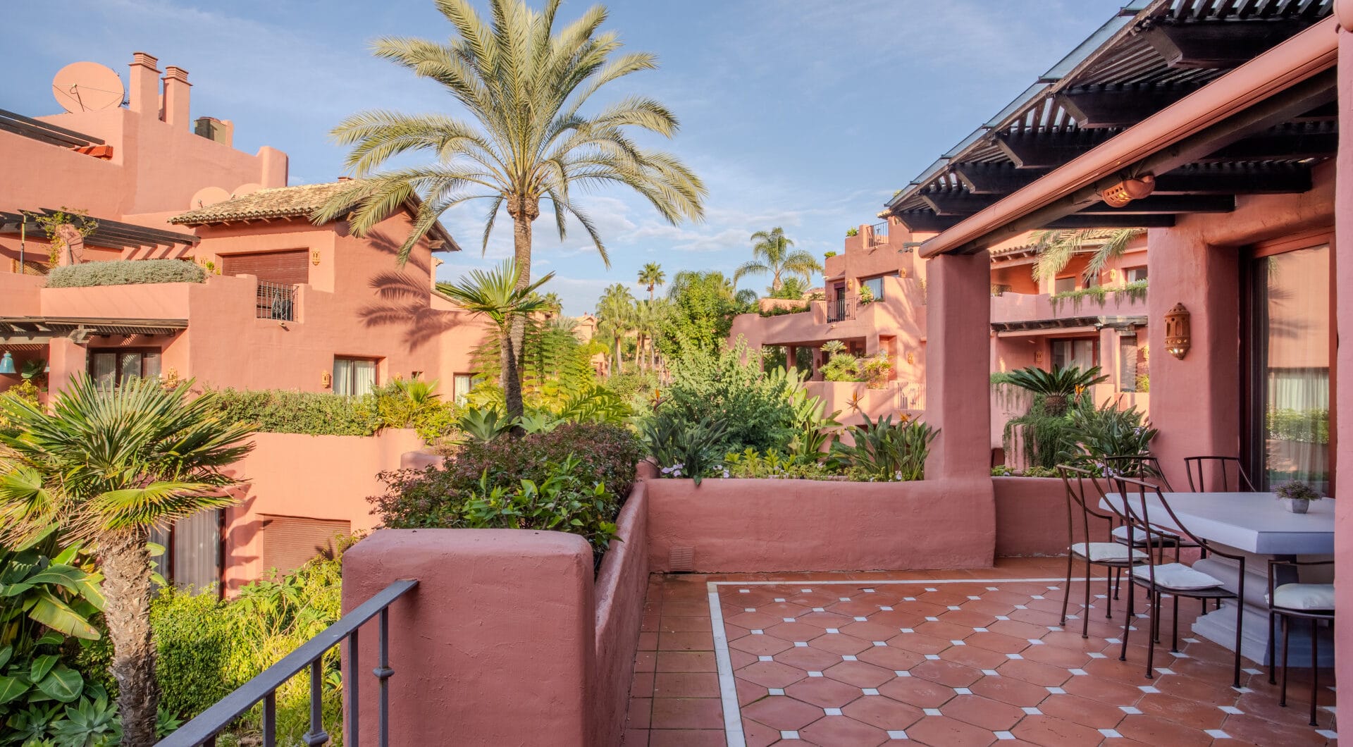 Impressive three bedroom south facing duplex penthouse in the prestigious and gated beachfront community Menara Beach with sea views