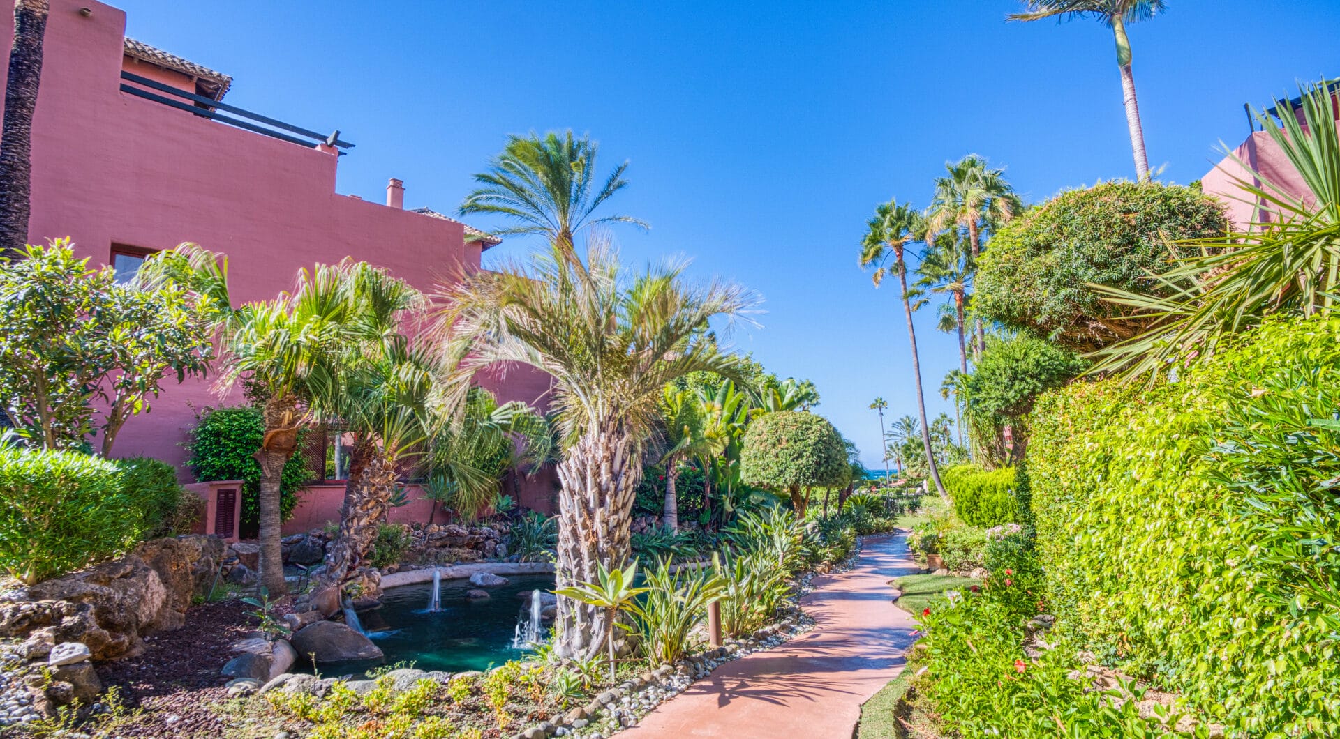 Impressive three bedroom south facing duplex penthouse in the prestigious and gated beachfront community Menara Beach with sea views