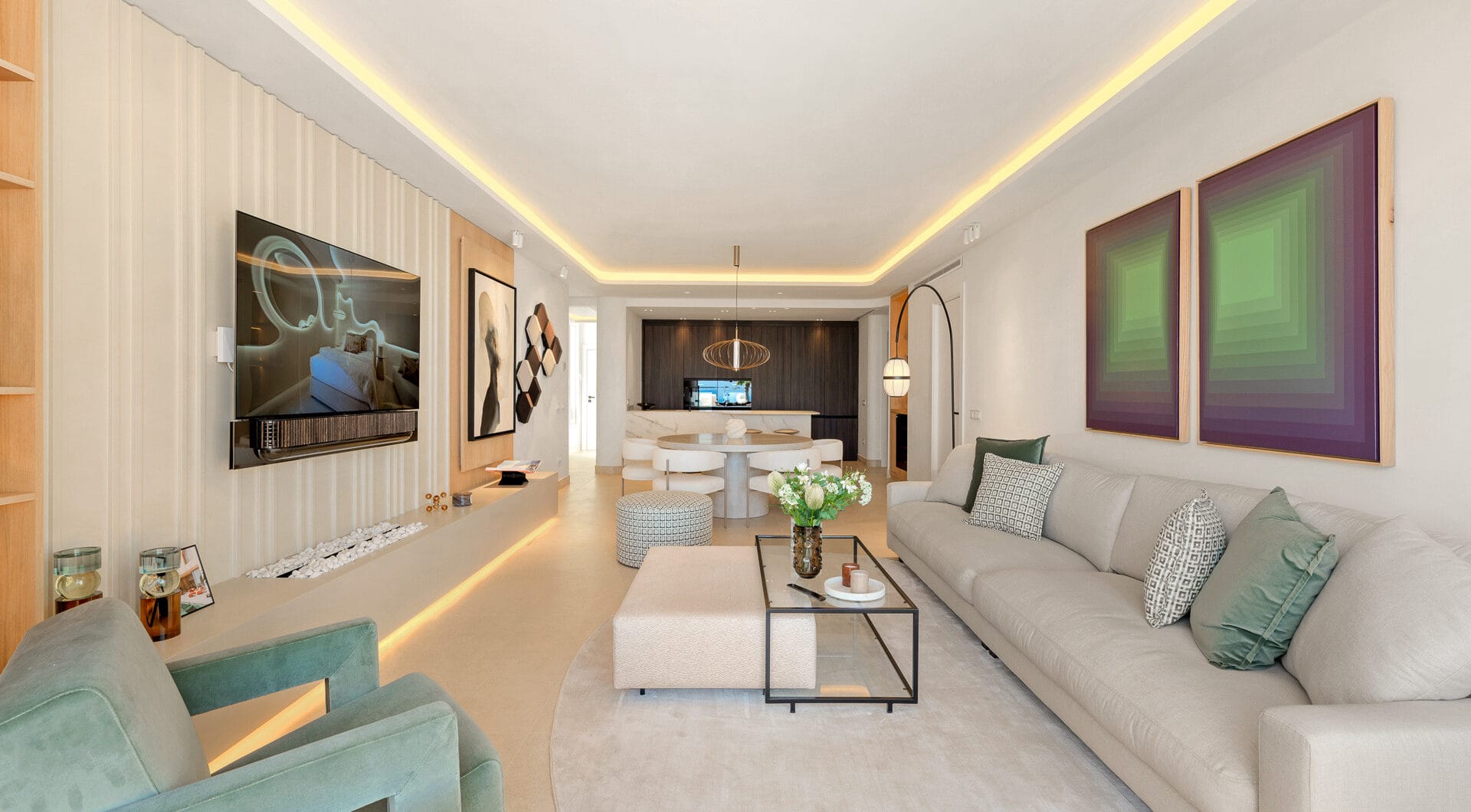 Beachfront luxury penthouse close to Estepona town!