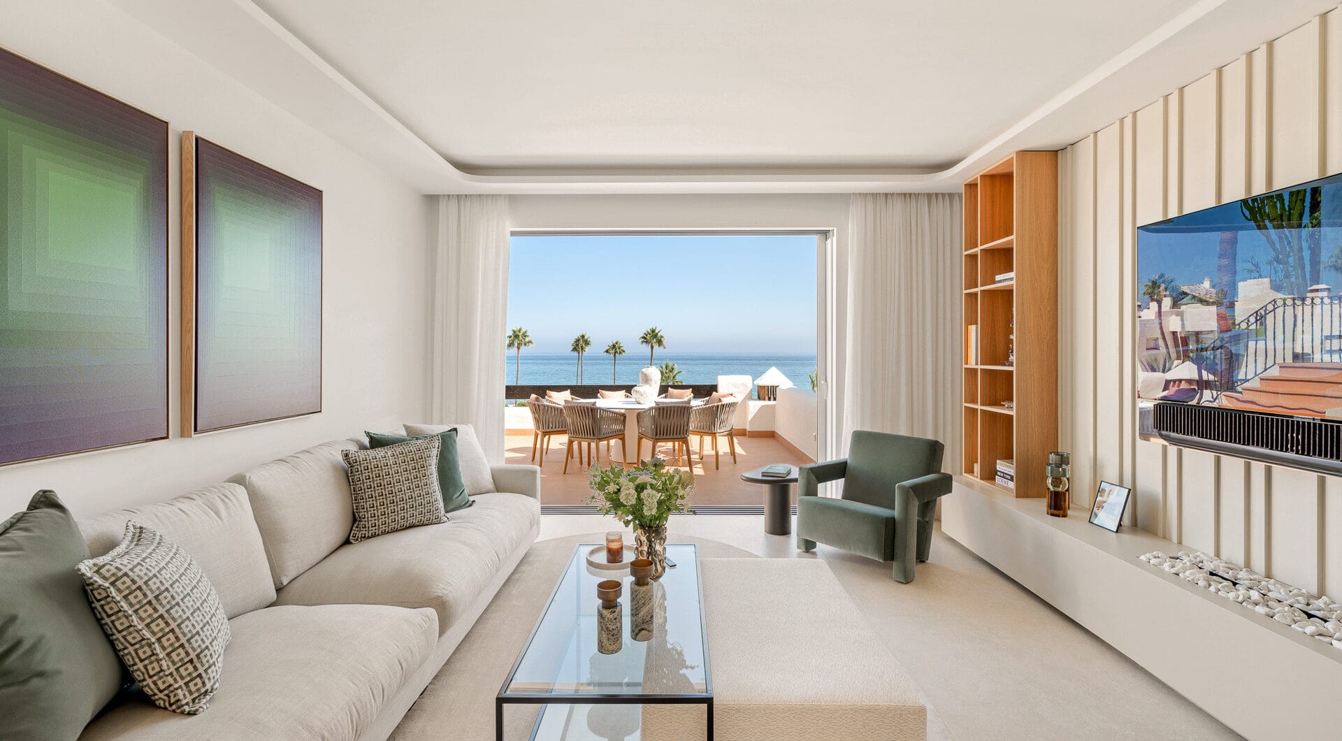Beachfront luxury penthouse close to Estepona town!