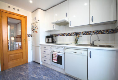 Spacious 3-Bedroom Apartment with Three Terraces, Sea Views, Double Garage &amp; Storage
