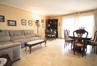 Spacious 3-Bedroom Apartment with Three Terraces, Sea Views, Double Garage &amp; Storage