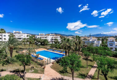 Spacious 3-Bedroom Apartment with Three Terraces, Sea Views, Double Garage &amp; Storage