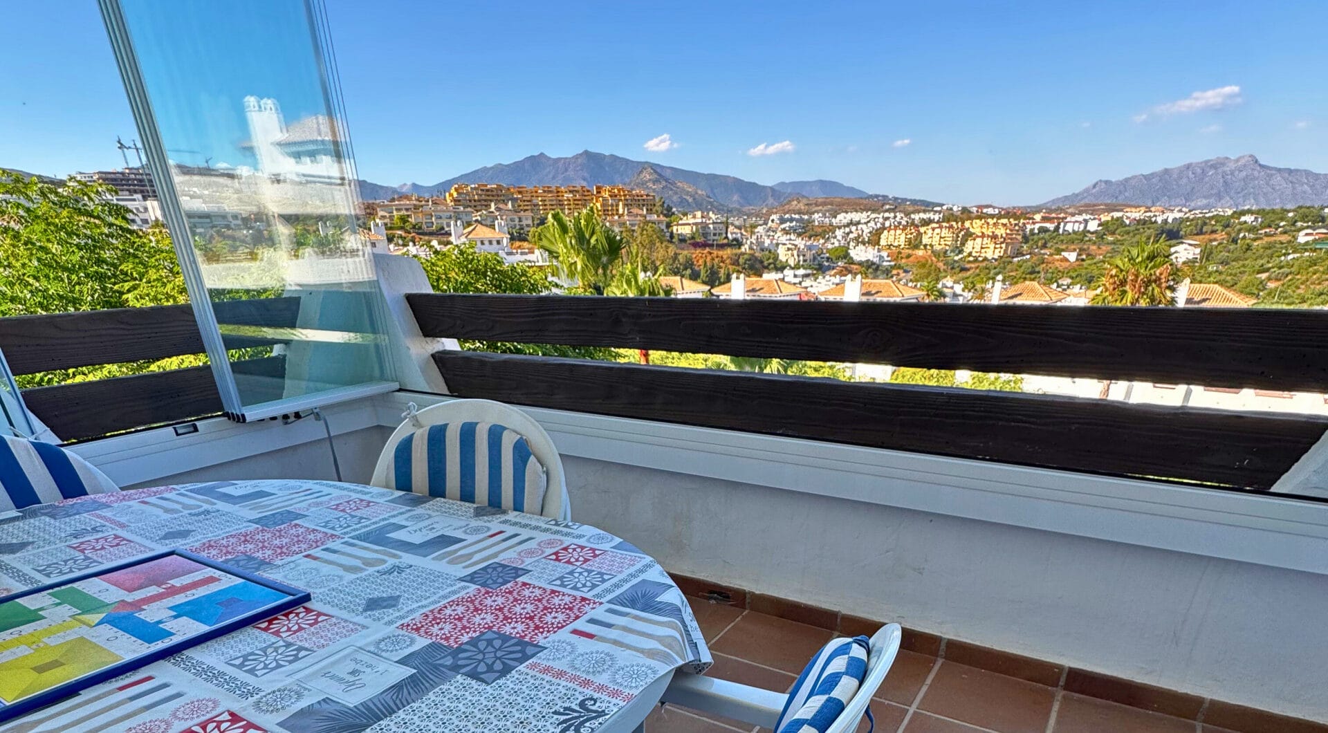 Spacious 3-Bedroom Apartment with Three Terraces, Sea Views, Double Garage &amp; Storage