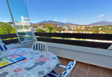Spacious 3-Bedroom Apartment with Three Terraces, Sea Views, Double Garage &amp; Storage