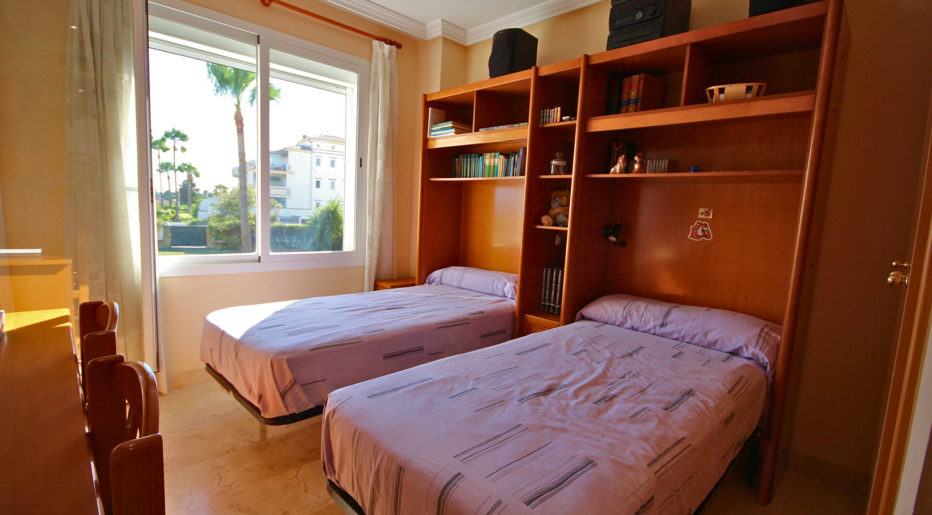 Spacious 3-Bedroom Apartment with Three Terraces, Sea Views, Double Garage &amp; Storage