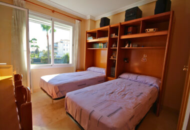 Spacious 3-Bedroom Apartment with Three Terraces, Sea Views, Double Garage &amp; Storage