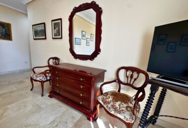 Spacious 3-Bedroom Apartment with Three Terraces, Sea Views, Double Garage &amp; Storage