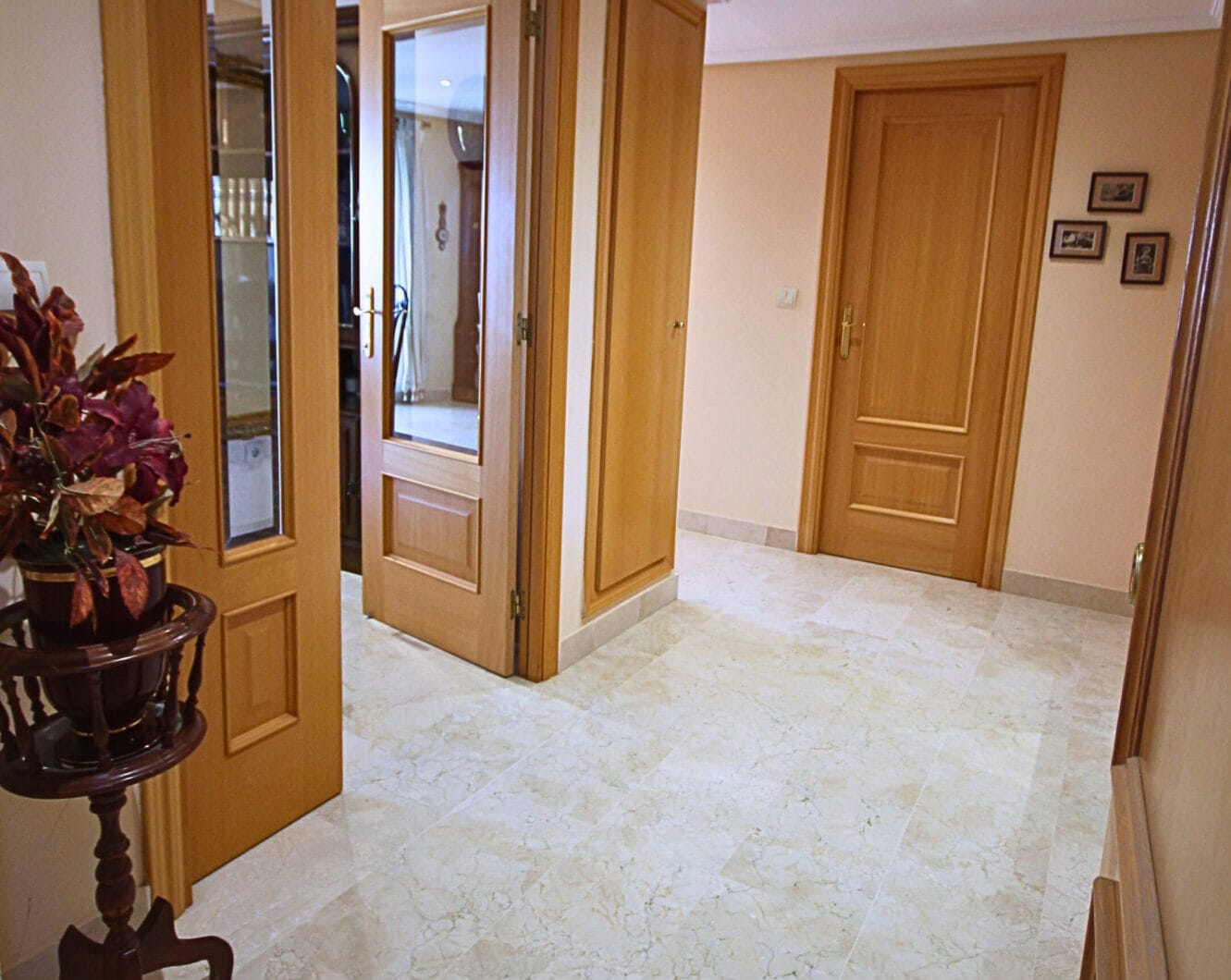 Spacious 3-Bedroom Apartment with Three Terraces, Sea Views, Double Garage &amp; Storage