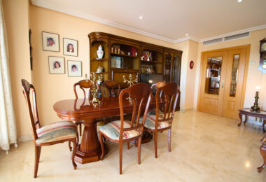 Spacious 3-Bedroom Apartment with Three Terraces, Sea Views, Double Garage &amp; Storage