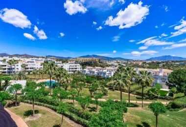 Spacious 3-Bedroom Apartment with Three Terraces, Sea Views, Double Garage &amp; Storage