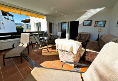 Spacious 3-Bedroom Apartment with Three Terraces, Sea Views, Double Garage &amp; Storage