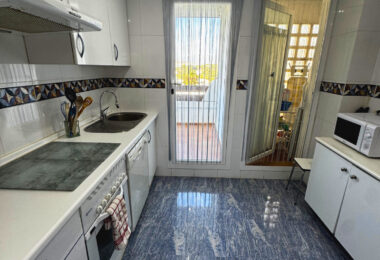 Spacious 3-Bedroom Apartment with Three Terraces, Sea Views, Double Garage &amp; Storage