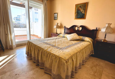 Spacious 3-Bedroom Apartment with Three Terraces, Sea Views, Double Garage &amp; Storage