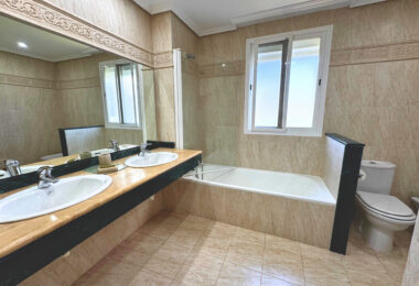 Spacious 3-Bedroom Apartment with Three Terraces, Sea Views, Double Garage &amp; Storage
