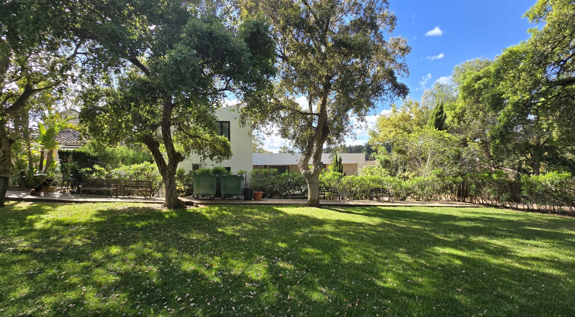 Plot with own water, with beautiful mature garden; exterior enclosure wall and completely fenced, for sale in Sotogrande
