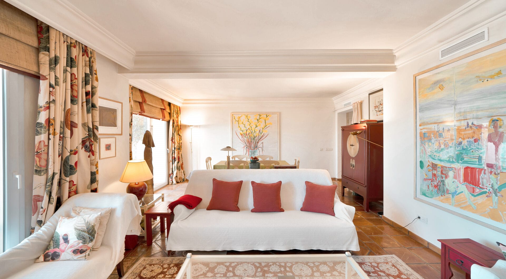 Luxury Penthouse with Panoramic Golf and sea Views in Las Alamandas