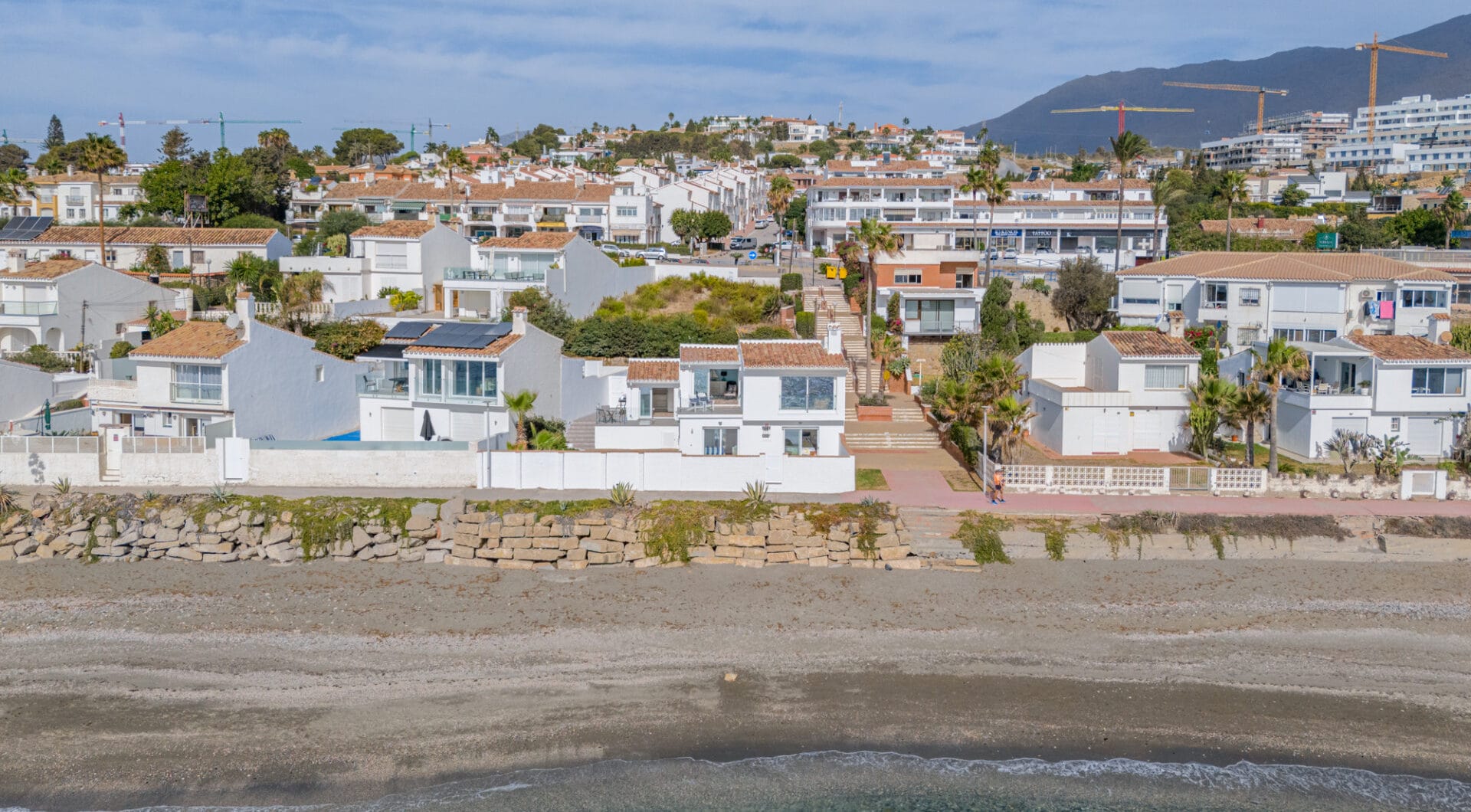Exclusive Frontline Beach House in Arena Beach, Estepona