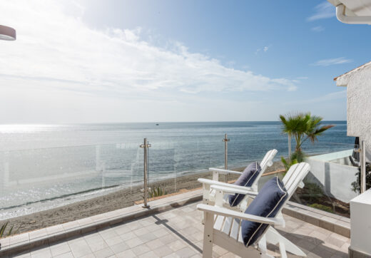 Exclusive Frontline Beach House in Arena Beach, Estepona