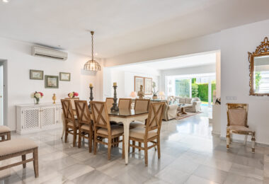 ELEGANT SEMI-DETACHED BEACHSIDE VILLA IN LOS MONTEROS, MARBELLA EAST – JUST 150M FROM THE BEACH
