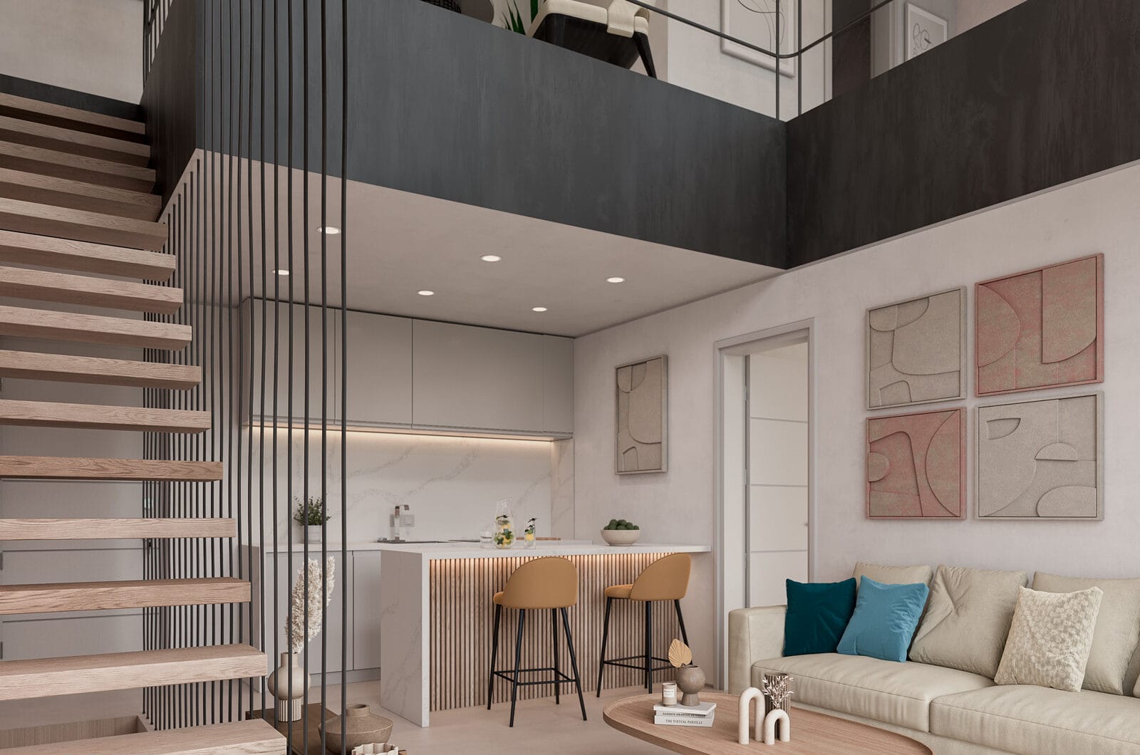 Elegant 6-Bedroom Townhouse